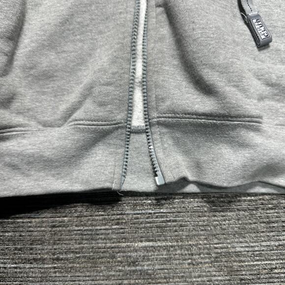 Pro Club Hoodie Men's M Gray Pullover Full Zip Hip Hop Urban - Picture 5 of 14